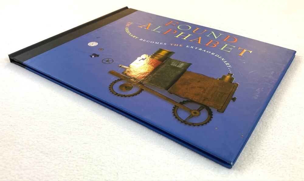 Found Alphabet Children's Book Hardcover Vintage 2006 ISBN:0618442324